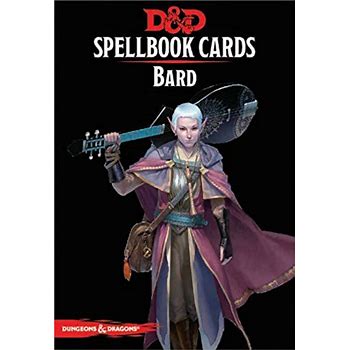 D&D Spellbook Cards: Bard